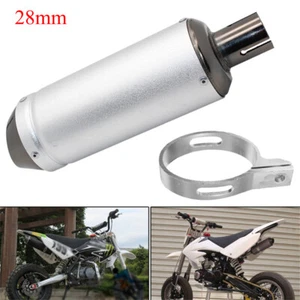 28mm Muffler Exhaust Clamp For CRF 50 110cc 125cc SSR Apollo Pit Quad Bike ATV - Picture 1 of 10