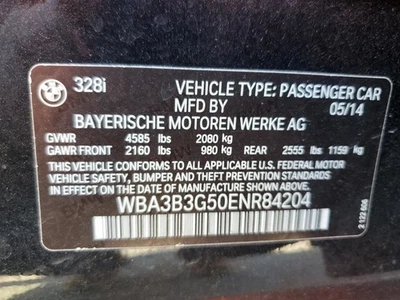 Cambio de transmisión 328I 2014 2641417 Foto 1 de 4