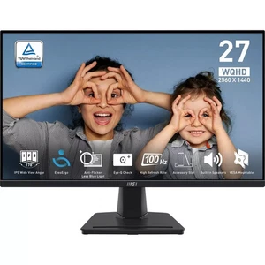 MSI CMS Pro MP275Q Wide Quad HD 100 Hz 27 Inches Monitor Black - Picture 1 of 6