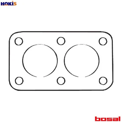 GASKET EXHAUST PIPE 256-649 FORGASKET EXHAUST PIPE 256-649 FOR OPEL  VAUXHALL  9 - Image 1 of 4