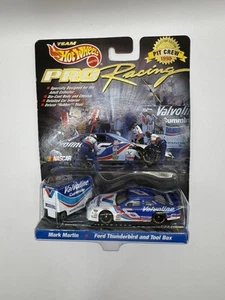 1998 NASCAR #6 Mark Martin Valvoline 1/64 Ford Taurus Pro Racing + Tool Box - Picture 1 of 5