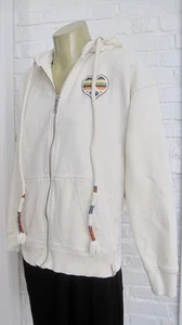 Scotch & Soda “Born to Love Rainbow Peace Heart Organic Hoodie S/XS - Picture 1 of 10