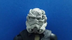 #239 1/18 Star Wars Zombie Undead Stormtrooper Head For 4" Figures - Picture 1 of 9