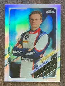 REFRACTOR Bent Viscaal Portrait #76 - 2021 Topps Chrome Formula 1 F1 F2 Card  NM - Picture 1 of 2