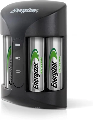 Energizer Recharge Pro - Battery Charger for AA & AAA Batteries - 4X AA Recharge - Image 1 of 4