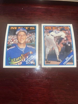 1988 Topps New Yotk Mets You Pick The Player/Card - Image 1 of 4