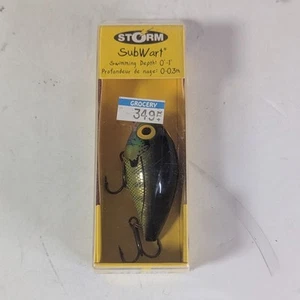 Vintage Storm Sub Wart 5 392 Color Bluegill Bass Fishing Lure - Picture 1 of 4