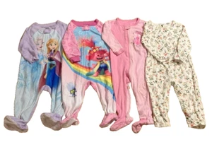 Lote Dormitorio Bebé Niña 12 Meses Azul Marino Frozen Trolls Princesa Disney... - Imagen 1 de 13