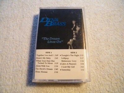 DYNA BRASS - The Dream Lives On - CASSETTE Tape PEPPERMINT - 1991 - Polka - Image 1 of 4