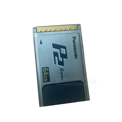 Panasonic 32GB P2 Card AJ-P2E032XG E-Series Card Panasonic 64GB SDHC AJ-P2E064XG - Image 1 of 3