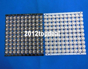 10-1000ps WS2812B 5050 RGB LED white/black PCB Board 1-LED Module Pixel Light 5v - Picture 1 of 5