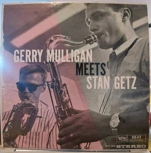 GERRY MULLIGAN / STAN GETZ STEREO LP GERRY MULLIGAN MEETS STAN GETZ VERVE 1961 - Imagen 1 de 2