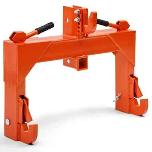 3 Pt Quick Hitch Adapter For Category 1 & 2 W/ Adjustable Bolt Tractor 3000lb - Picture 1 of 7