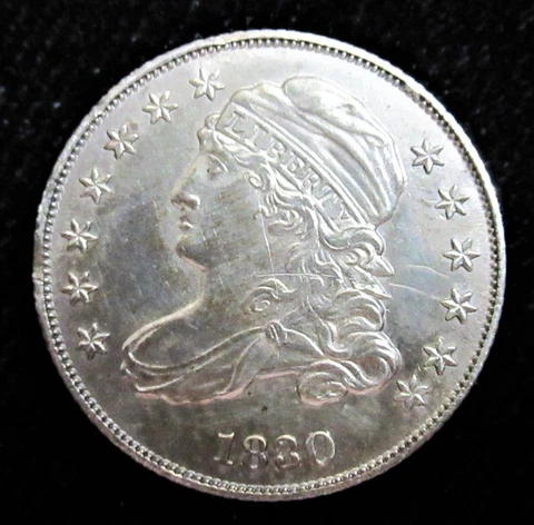 1830 10C Bust Dime. High Grade! Cover