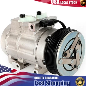 A/C Compressor w/Clutch For Ford F-150/ 250/350 4.6L/5.4L 2007 2008 2009 2010 - Picture 1 of 10