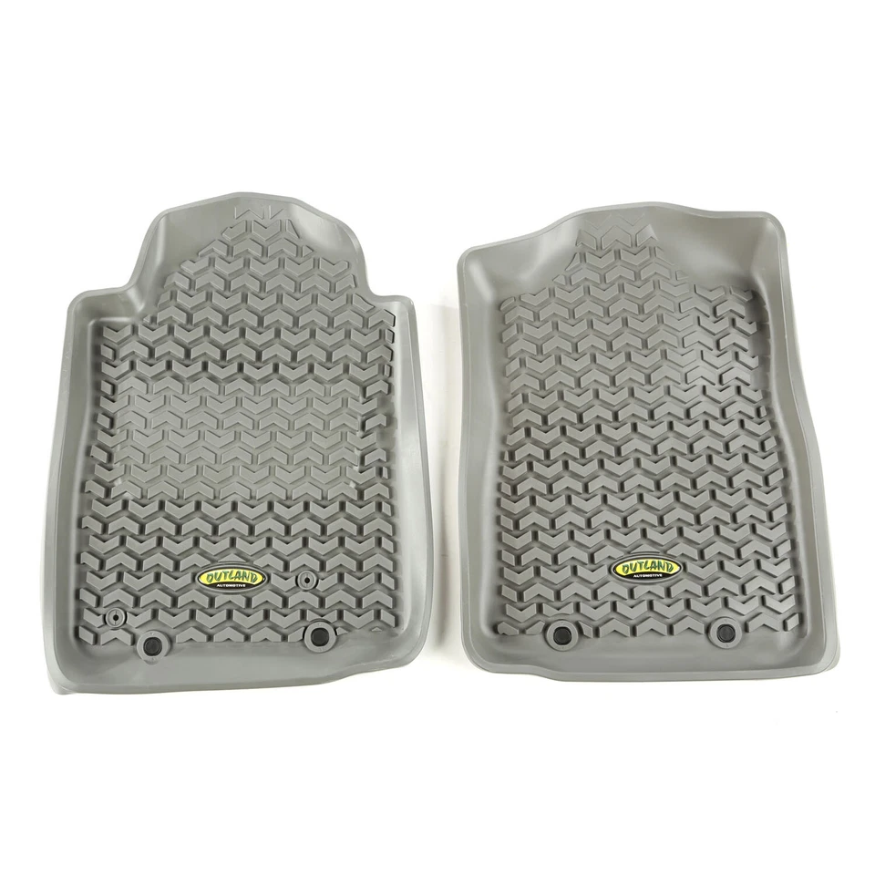 Forros de piso delanteros grises para Toyota Tacoma 12-17 398490415 Foto 1 de 1