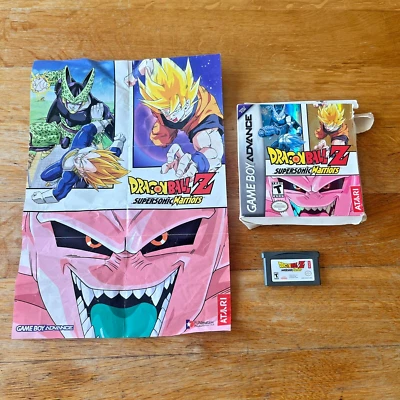 Dragonball Z supersonic warriors Game Boy Advance GBA Nintendo ORIGINALE - Immagine 1 di 4