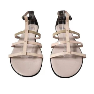 Furla Shoes Womens 39 / 8.5 Strappy Patent Leather Jelly Sandals Made in Italy - Picture 1 of 11