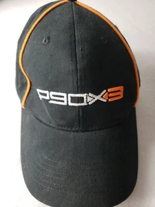 P90X3 Cap Hat Black Adjustable Adult fitness unisex muscle gym workout - Picture 1 of 4
