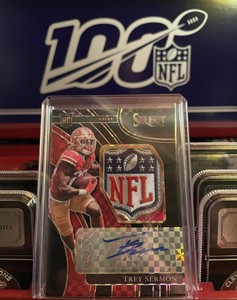 Trey Serman select 1/1 shield Rpa  Shield