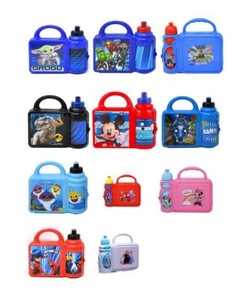 Combo Lunch Box MINNIE MICKY MOUSE/JURASSIC WORLD/FROZEN/SPIDERMAN ELIGE TU FAVOR - Imagen 1 de 15