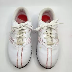 Zapatos deportivos de golf Nike Delight para mujer talla 8 anchos blancos 317623-161 usados - Imagen 1 de 20