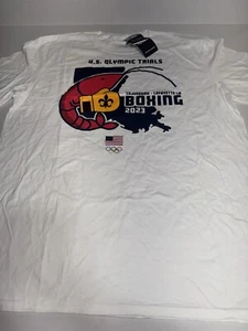 Fanatics Team USA Olympic Boxing Trials 2023 Men’s XL White Short Sleeve T-Shirt - Picture 1 of 5
