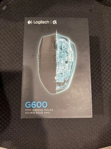 Logitech G600 MMO Gaming Mouse 20 button 8200dpi Wired USB connection - Afbeelding 1 van 6