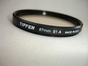 Tiffen 67mm 81A Filter Warming, Amber color - Picture 1 of 2