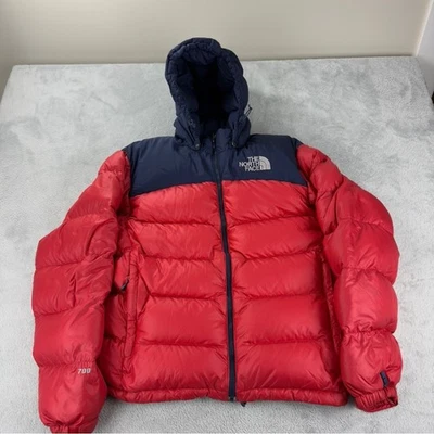 The North Face Men's Size Medium 700 Down Fill Nuptse Puffer Jacket Winter - Image 1 of 4
