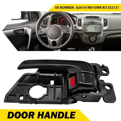 Interior Door Handle For 2010-2013 Kia Forte Forte Left Driver Side Plastic - Image 1 of 4