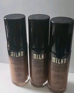 3 Milani 2 In 1 Foundation Chesnut - #13-1oz - Picture 1 of 2