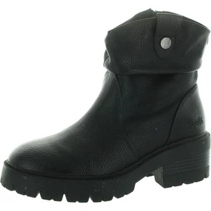 Blowfish Womens Juniper Black Slouchy Ankle Boots 7.5 Medium (B,M) BHFO 6709 - Picture 1 of 2