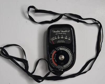 Medidor de exposición y correa Weston Master II modelo 736 ZA6 sin probar Foto 1 de 4