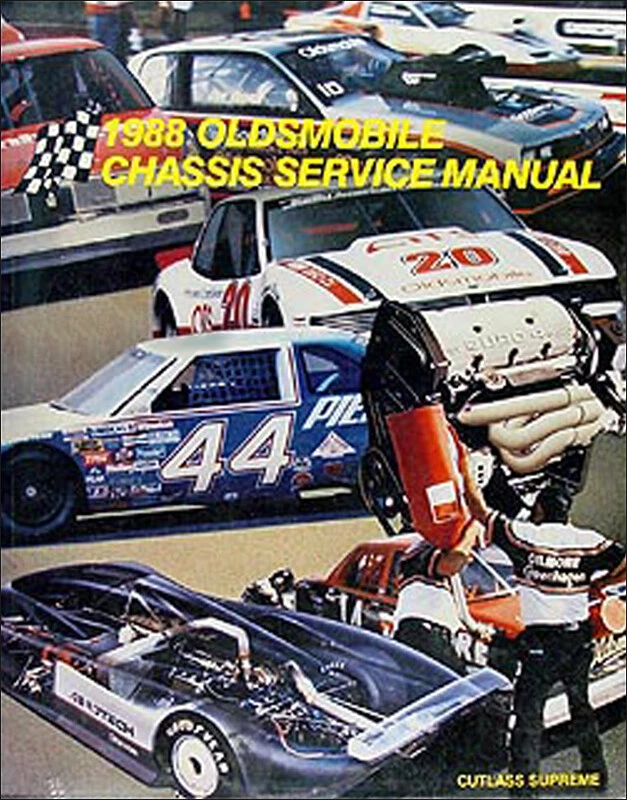 Manual De Taller Oldsmobile Cutlass Supreme 1988 88 Olds SL - Imagen 1 de 2