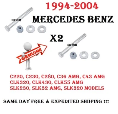 Kit de alineación de inclinación delantera de X2 Mercedes C230 C280 CLK320 CLK430 SLK230 SLK230 Foto 1 de 3