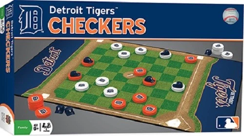 MLB Checkers Game by Masterpieces Puzzles -Select- Team Below - Image 1 of 1