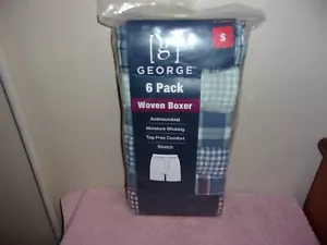 NUEVO BOXER TEJIDO ESTAMPADOS SURTIDOS GEORGE 6 PAC para hombre - Imagen 1 de 4