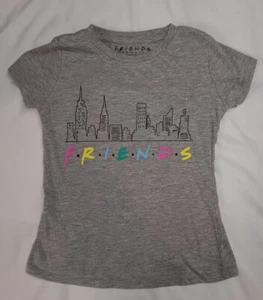 Friends TV Serie Show Mädchen 7/8 grau T-Shirt - Bild 1 von 4