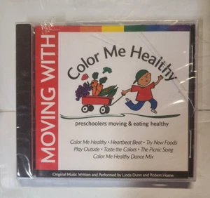 MOVING WITH COLOR ME HEALTHY on CD / Get Preschoolers Moving/Eating Healthy NEW - Bild 1 von 2