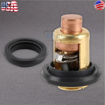 Thermostat 143F for Johnson Evinrude 5HP 5.5HP 6HP 7.5HP 8HP 9.5HP 10HP 15HP - Image 1 of 4
