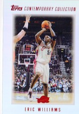 2003-04 Topps Contemporary Collection Red Cavaliers Card #118 Eric Williams /225