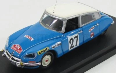 MODELLINO AUTO STATICO DIECAST CITROEN DS21 #27 RALLY MONTECARLO 1970 1/43 - Immagine 1 di 4
