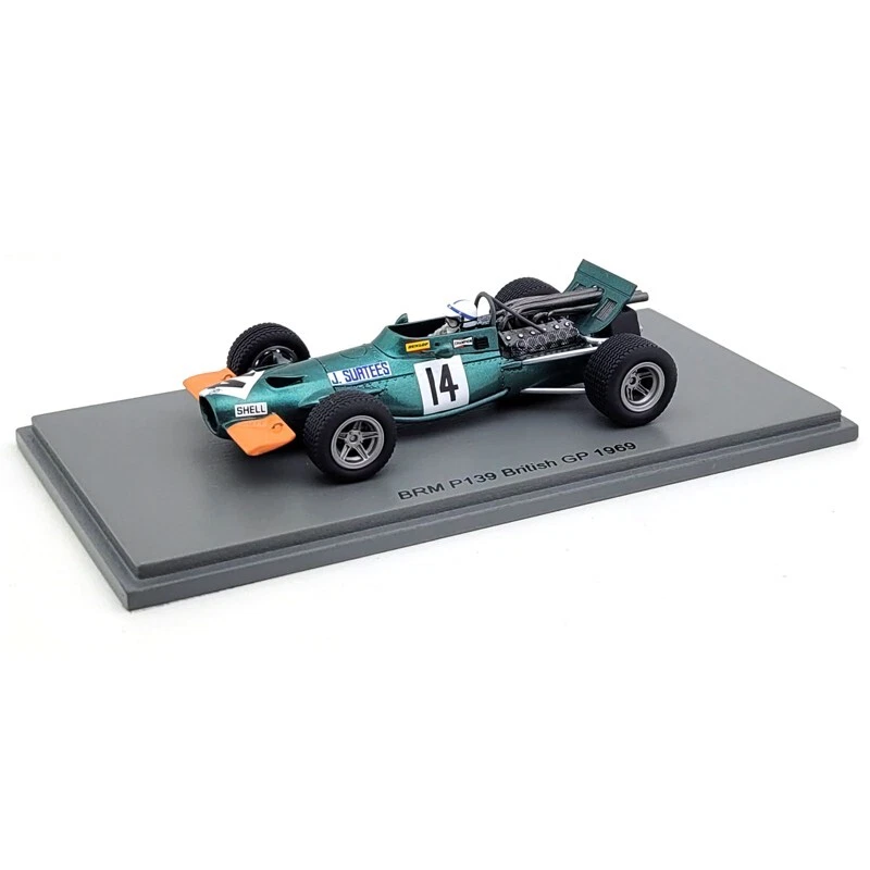 1969 John Surtees BRM P139 British GP - 1/43 Spark Models - Immagine 1 di 3