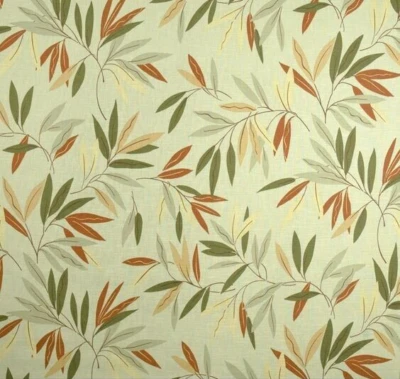 Collier Campbell Painted Willow in Patina Green Linen Blend Fabric by the yard - Изображение 1 из 4