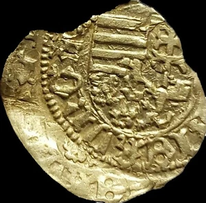 Matthias Corvinus -Matei Corvin. Silver Denar 1458-1490 AD Transylvania. - Picture 1 of 2
