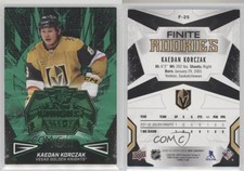 2022-23 SPx Finite Rookies Green /199 Kaedan Korczak #F-25 Rookie RC