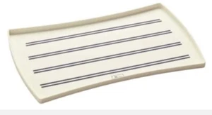 Hunter Napfunterlage 48x30cm Hund Katze, rutschhemmend erhöhter Rand Silikon - Bild 1 von 2