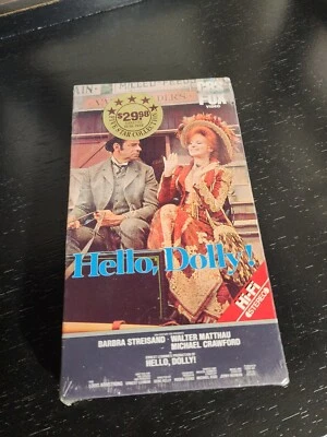 Hello, Dolly vhs unopened  Barbra streisand walter matthau vintage - Image 1 of 4