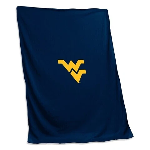 West Virginia Mountaineers 54'' x 84'' NCAA Sweatshirt Blanket - 239-74 Cover